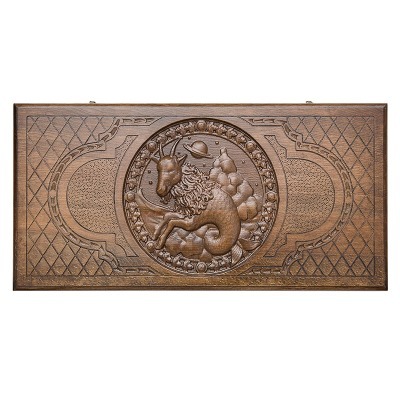 Нарды резные "Зодиак Козерог", Ustyan (28740)