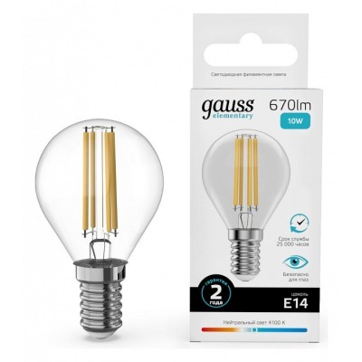 Лампа светодиодная Gauss Fi...