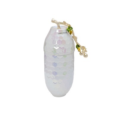 Ваза керамич. с крышкой пер...