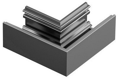 Фото Соединитель угловой L-образный для треков Denkirs SHINE BASE TR5731-DN DK_TR5731-DN - интернет-магазин МегаТерем в Москве