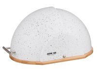 Хлебница agness "native" деревянная с пластиковой крышкой 36*26*20 см (938-014) 