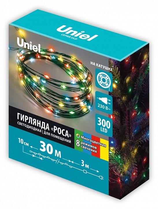 Фото Гирлянда Нить Uniel  UL-00012084 UL_UL-00012084 - интернет-магазин МегаТерем в Москве