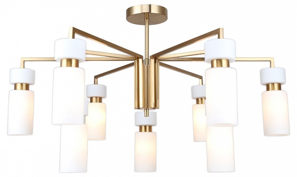 Фото Люстра на штанге Escada Sonnet 1171/9P Brass ESC_1171_9P_Brass - интернет-магазин МегаТерем в Москве