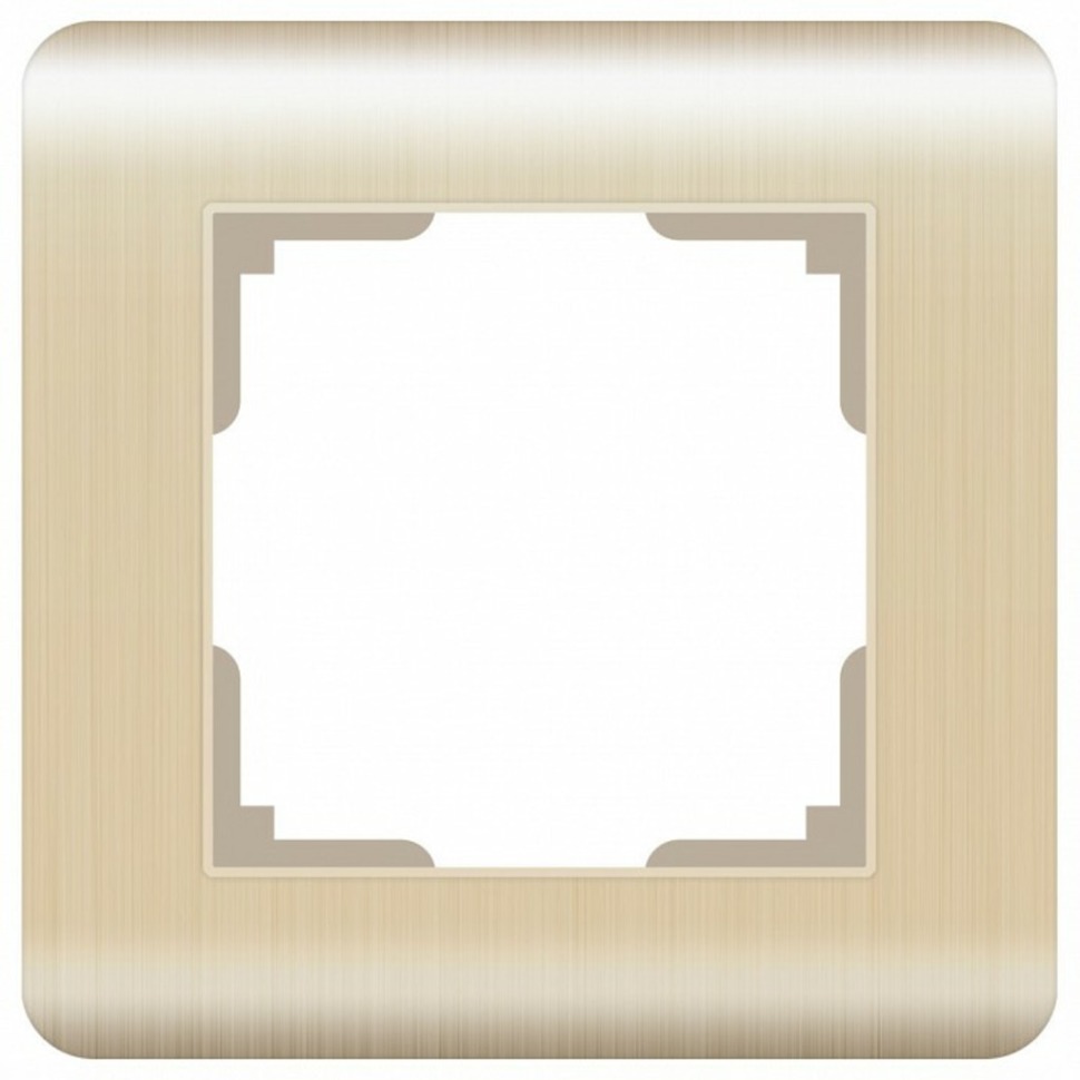 Фото Рамка на 1 пост Werkel Stream WL12-Frame-01 WRK_a034611 - интернет-магазин МегаТерем в Москве