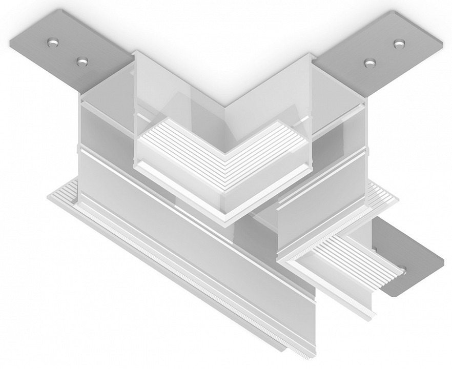 Фото Соединитель T-образный для треков встраиваемых Ambrella Light GL GL1041 AMBR_GL1041 - интернет-магазин МегаТерем в Москве