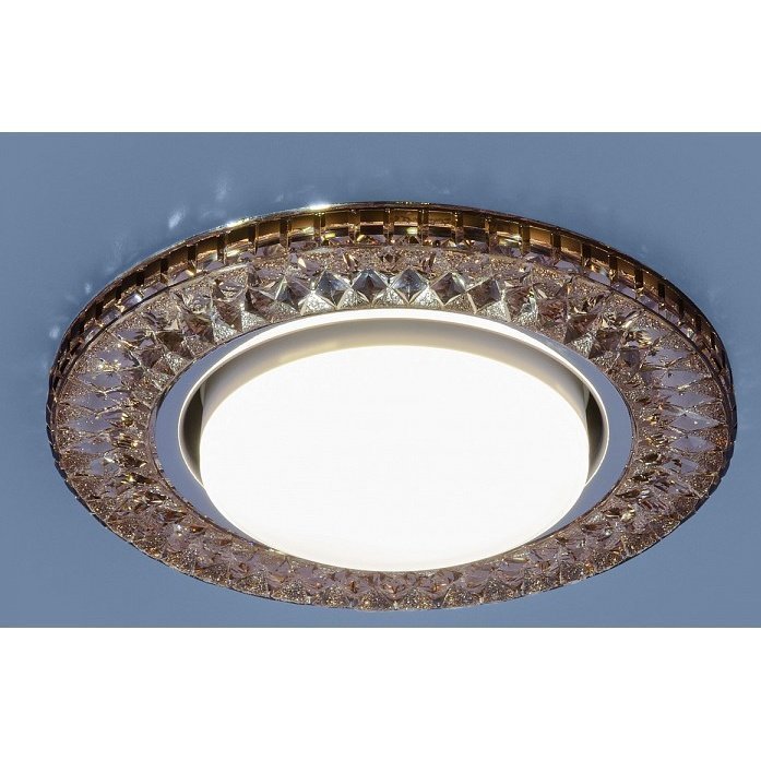 Фото Встраиваемый светильник Elektrostandard  3021 GX53 GC тонированный - интернет-магазин МегаТерем в Москве