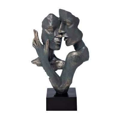 Статуэтка "Влюбленные-2" металлик 19*10*32см (TT-00007795)