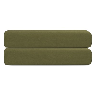 Простыня на резинке из сати...