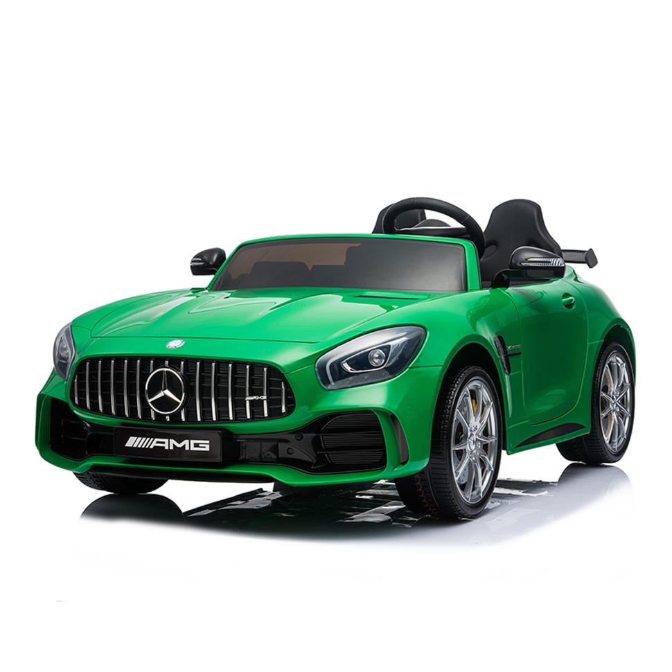 Фото Электромобиль Mercedes-Benz GT R (зеленый, 4WD, 12V) (HL289-GREEN) - интернет-магазин МегаТерем в Москве