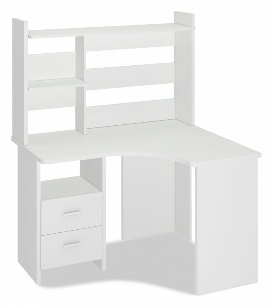 Фото Стол компьютерный Домино Лайт СКЛ-Угл120+НКЛ-120 MER_SKL-Ugl120_NKL-120_BE_PRAV - интернет-магазин МегаТерем в Москве