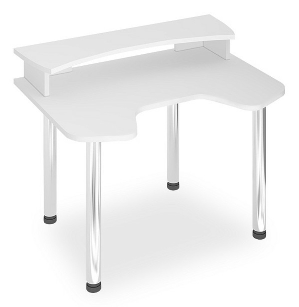 Фото Стол компьютерный Домино Лайт СКЛ-Игр120МО+НКИЛ120 MER_SKL-Igr120MO-NKIL120_BE - интернет-магазин МегаТерем в Москве