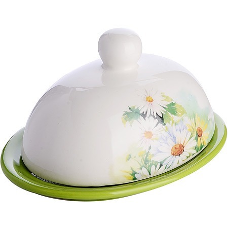 Фото Масленка с крышкой 2 пред РомашкаLR (30766) - интернет-магазин МегаТерем в Москве