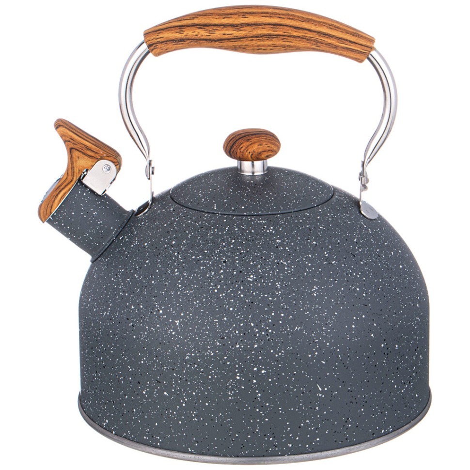 Фото Чайник agness со свистком 2,5 л,нжс индукционное капсульное дно (937-901)  - интернет-магазин МегаТерем в Москве