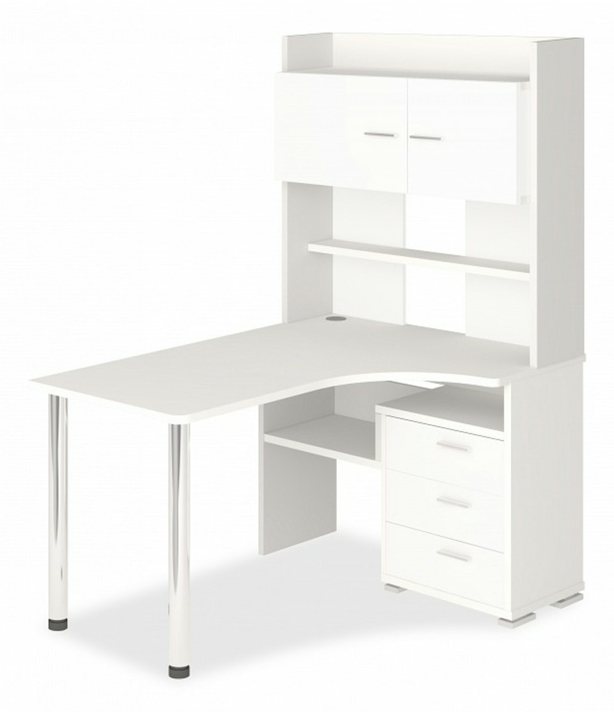 Фото Стол компьютерный Домино СР-133-130 MER_SR-133-BE-PRAV - интернет-магазин МегаТерем в Москве