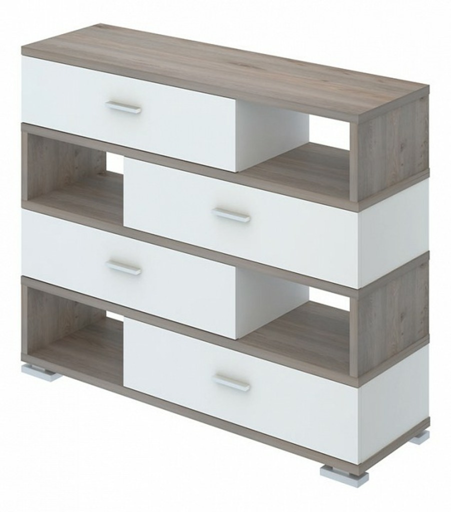 Фото Тумба комбинированная Домино нельсон СБ-40/4 MER_SB-40_4_NBE - интернет-магазин МегаТерем в Москве