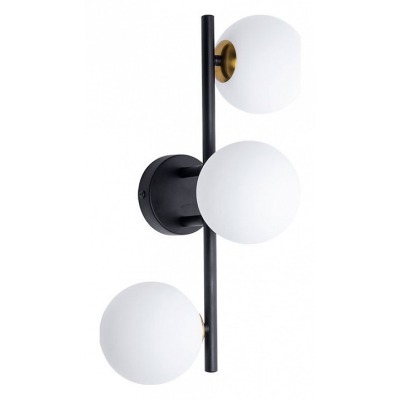Бра Arte Lamp Gemini A2243PL-3BK AR_A2243PL-3BK