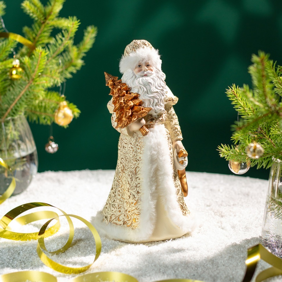 Фото Статуэтка дед мороз 14х12х23 см Lefard (146-2223) - интернет-магазин МегаТерем в Москве