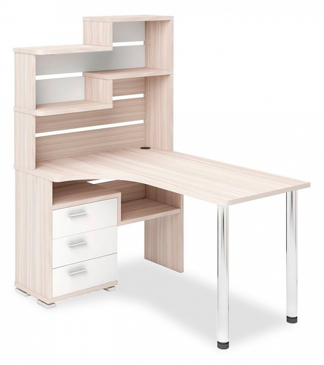 Фото Стол компьютерный Домино СР-132-150 КБЕ-ЛЕВ MER_SR-132-150_KBE-LEV - интернет-магазин МегаТерем в Москве