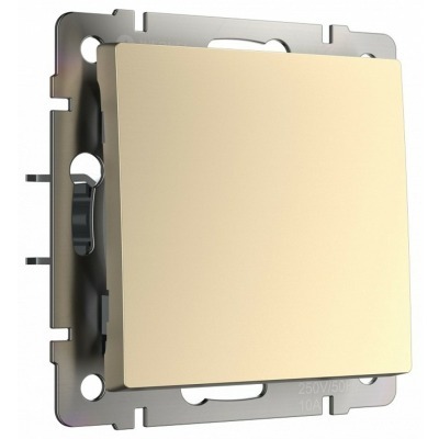 Выключатель одноклавишный без рамки Werkel шампань W111001 WRK_a050869