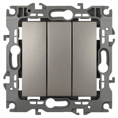 Выключатель трехклавишный б...