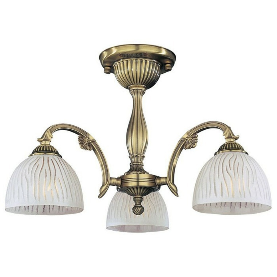 Фото Люстра на штанге Reccagni Angelo 5670 PL 5670/3 RA_PL_5670_3 - интернет-магазин МегаТерем в Москве