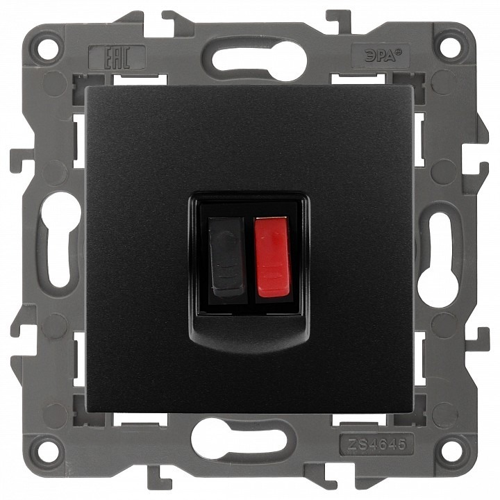 Фото Розетка акустическая без рамки Эра Эра Elegance 14-3111-05 ER_B0034324 - интернет-магазин МегаТерем в Москве