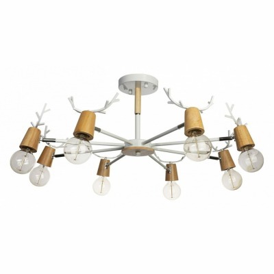 Люстра на штанге Loft it Sven 10024/8 White LF_10024_8_White