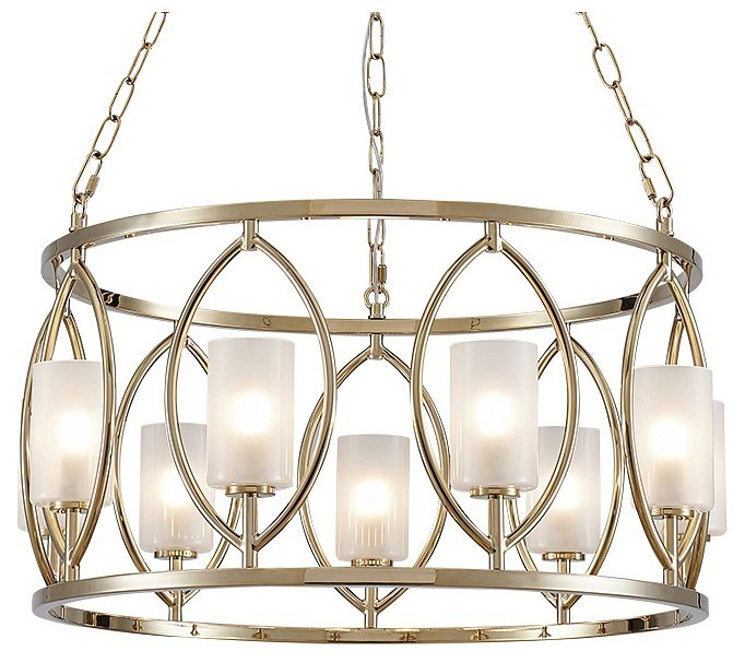 Фото Подвесная люстра Newport 4720 4729/S gold NWP_M0070208 - интернет-магазин МегаТерем в Москве