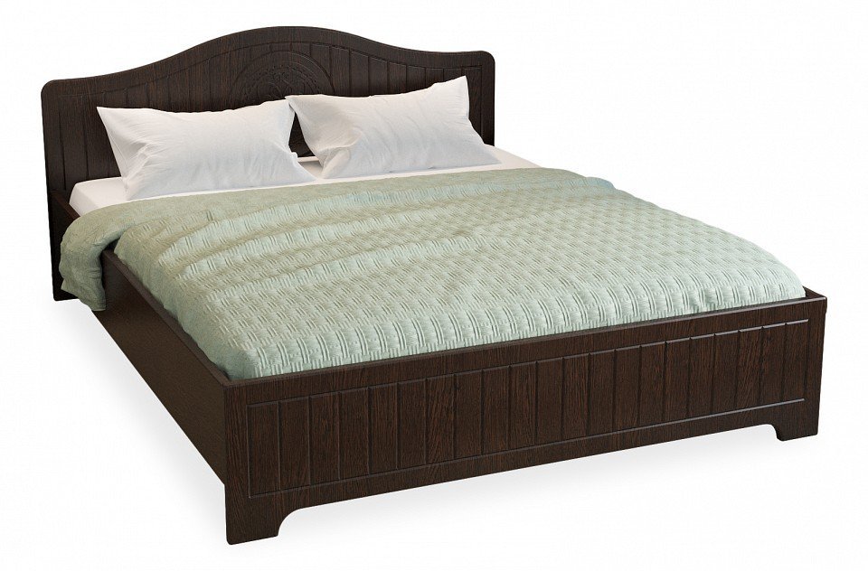 Фото Кровать двуспальная Монблан МБ-603К KOM_MB-603K_1900-1600_system_1 - интернет-магазин МегаТерем в Москве