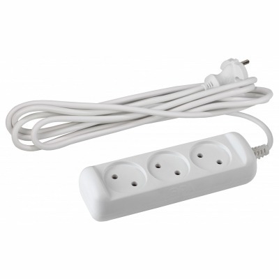 Удлинитель Эра  U-3-7m-2x1 ...