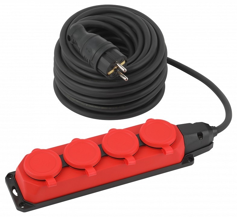 Фото Удлинитель Эра  UK-4e-3x1,5-20m-IP44(KG) ER_B0057587 - интернет-магазин МегаТерем в Москве