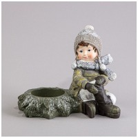 Подсвечник "baby" 12,5х8,7х10 см Lefard (121-129)