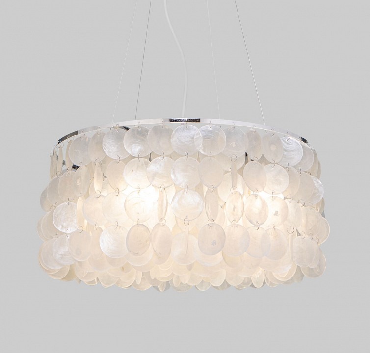 Фото Подвесная люстра Eurosvet  60005/4 хром EV_73165 - интернет-магазин МегаТерем в Москве