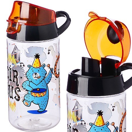 Фото Бутылка детская для воды 520 мл Цирк MAYER BOCH (80877) - интернет-магазин МегаТерем в Москве
