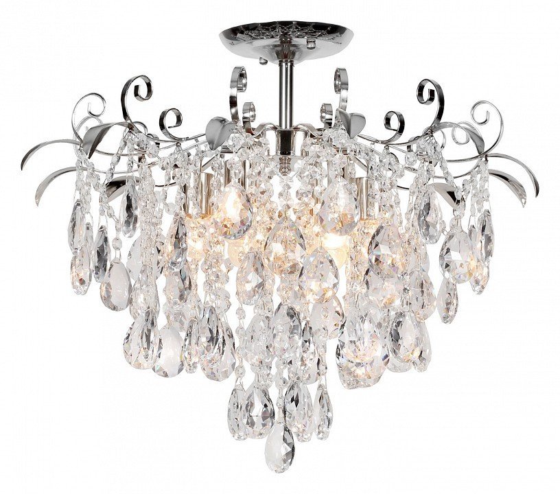 Фото Люстра на штанге Escada Kelly 1123/6PL Chrome ESC_1123_6PL_Chrome - интернет-магазин МегаТерем в Москве