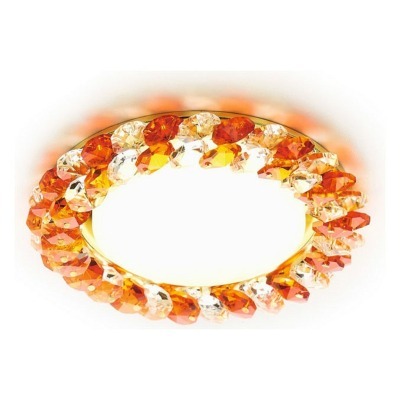 Встраиваемый светильник Ambrella Light GX53 G206 G206 TI/G AMBR_G206_TI_G