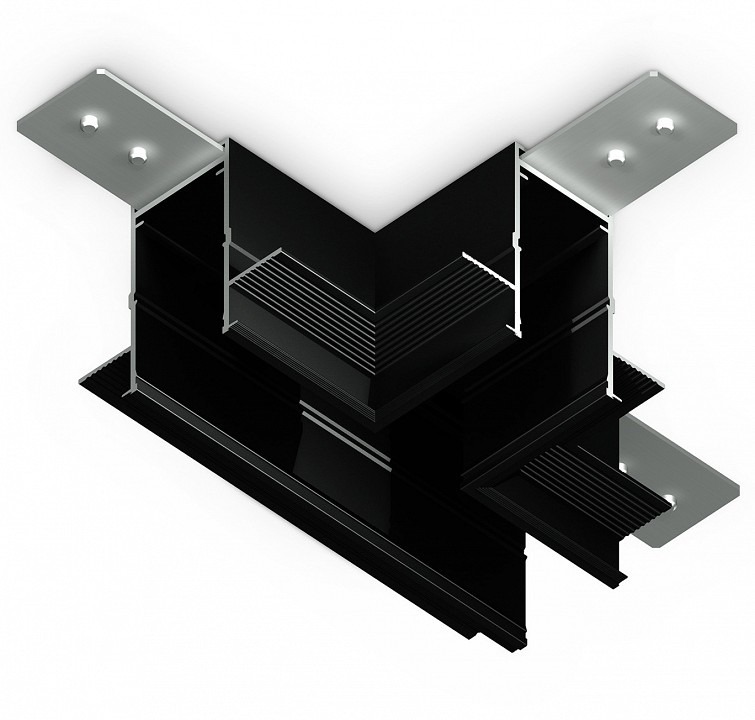 Фото Соединитель T-образный для треков встраиваемых Ambrella Light GL GL1042 AMBR_GL1042 - интернет-магазин МегаТерем в Москве