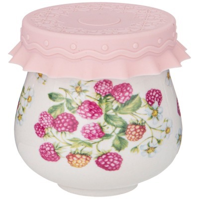 Баночка с силиконовой крышкой lefard "малина" 180 мл (359-315) 