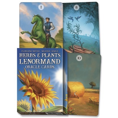 Карты Таро "Herbs and Plants Lenormand Oracle" Lo Scarabeo/ Травы и Растения Ленорман Оракул Ло Скар (64572)