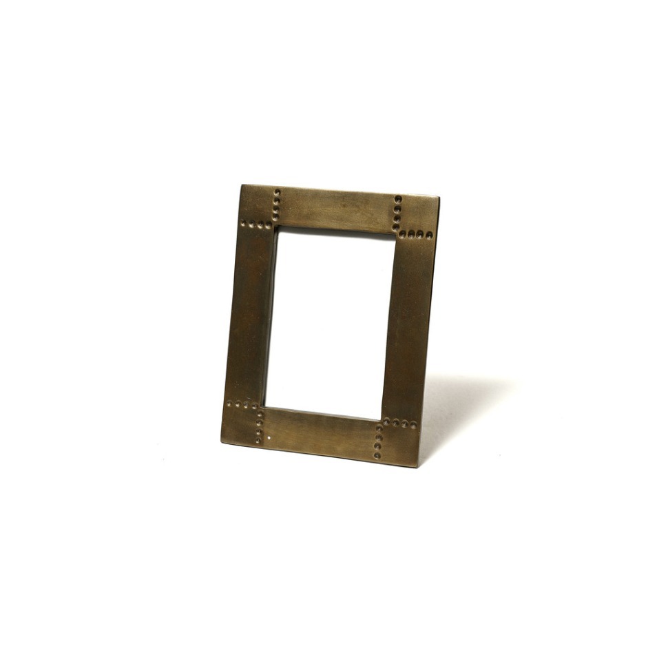 Фото Фоторамка PI9003A/BA, никель, Antique brass, ROOMERS FURNITURE - интернет-магазин МегаТерем в Москве