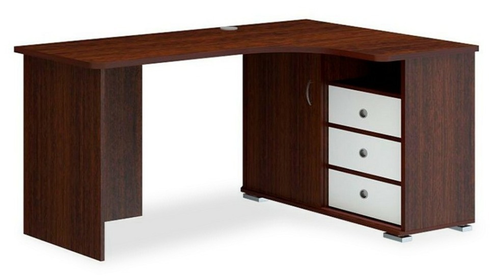 Фото Стол письменный Домино СР-165С MER_SR-165S-VBEV-PRAV-NOVYJ - интернет-магазин МегаТерем в Москве