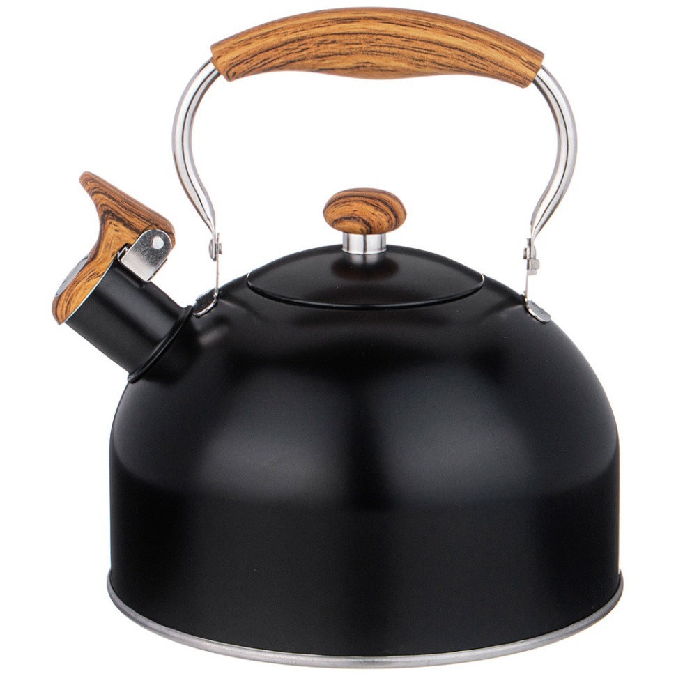 Фото Чайник agness со свистком 2,5 л,нжс индукция (937-902)  - интернет-магазин МегаТерем в Москве