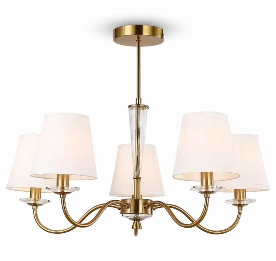Фото Люстра на штанге Freya Osborn FR2027PL-05BS MY_FR2027PL-05BS - интернет-магазин МегаТерем в Москве