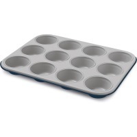 Форма для выпекания маффинов на 12 шт., прямоугольная, 27X35 см 14912PBSGNAM