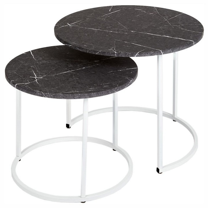 Фото Набор из 2 столов журнальных МеталлАрт М001 ML_4673750200660 - интернет-магазин МегаТерем в Москве