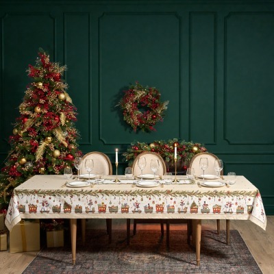 Скатерть щелкунчик 140х300с...