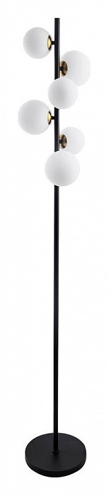 Фото Торшер Arte Lamp Gemini A2243PN-6BK AR_A2243PN-6BK - интернет-магазин МегаТерем в Москве