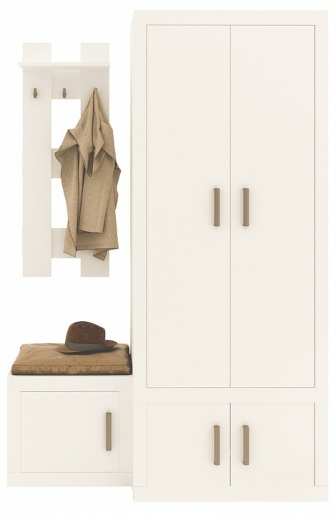 Фото Стенка для прихожей Toivo ТОЙ-ПР 2 MER_TOJ-PR-2-BEBE - интернет-магазин МегаТерем в Москве