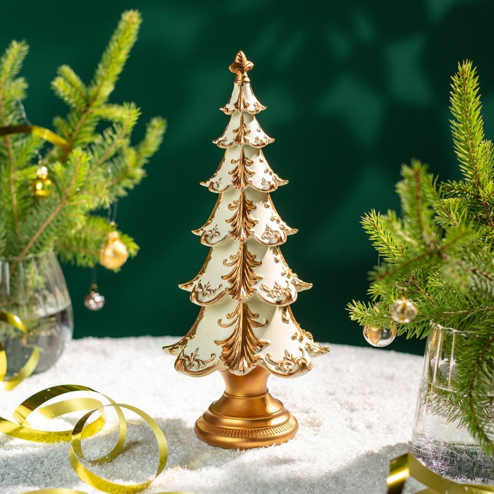 Фото Статуэтка елка 13х13х30,4 см Lefard (146-2224) - интернет-магазин МегаТерем в Москве