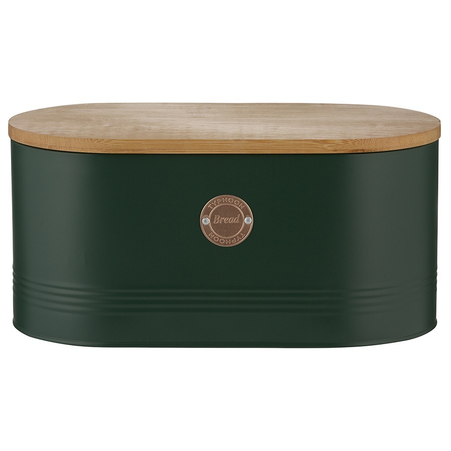 Фото Хлебница living, 18х16х33,5 см, зеленая (73418) - интернет-магазин МегаТерем в Москве